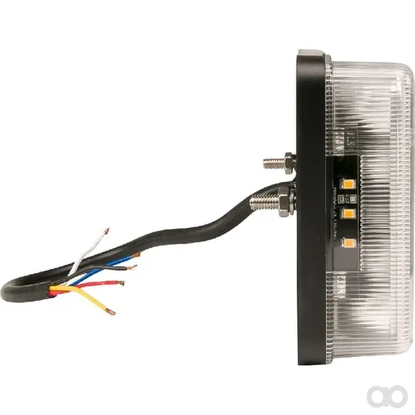 Gopart - LA45018L - Heckleuchte LED, Rechteckig, 12-24V, 228x106x40mm – Links