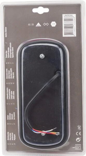 Gopart - LA45034L - Rückleuchte, Rechteckig, 12-24V, 180x100x80mm – Links