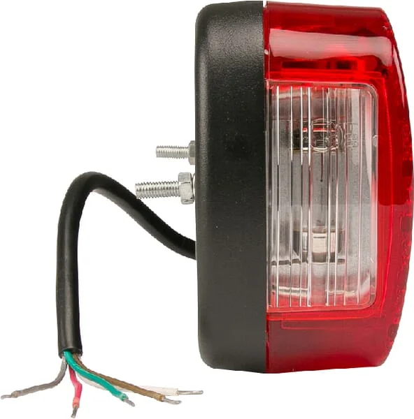 Gopart - LA45034R - Rückleuchte, Rechteckig, 12-24V, 100x80mm – Rechts