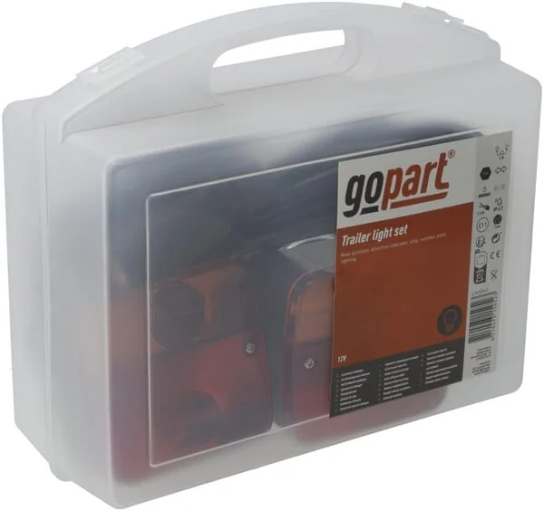 Gopart - LA65045 - Lichterkette Montierbar 7.5m/4m Kabel – Hinten