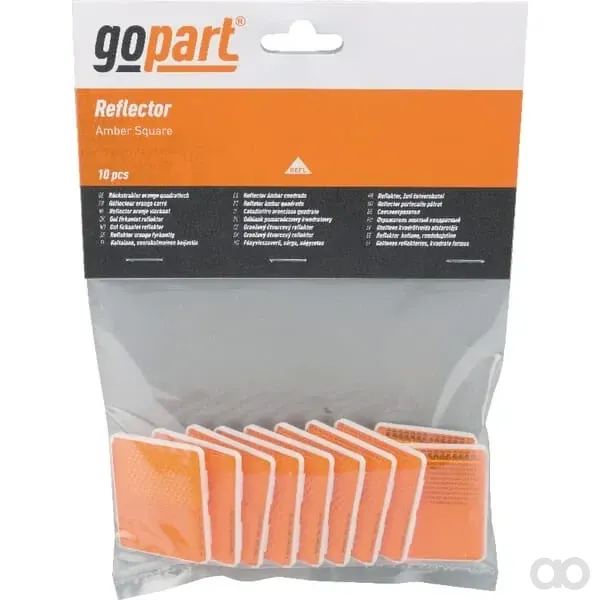 Gopart - LA75011 - Reflektor, Bernsteinfarben, Rechteckig