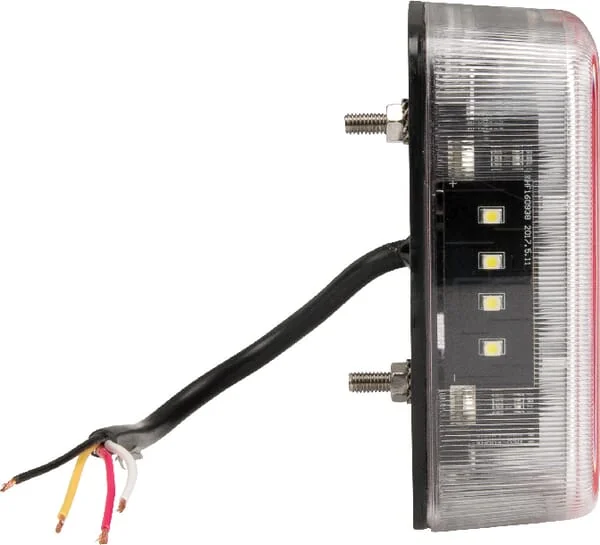Gopart - LA99190GP - LED-Ruecklicht, 1W, Quadratisch, 12V, 106x35x98mm, 18 LED
