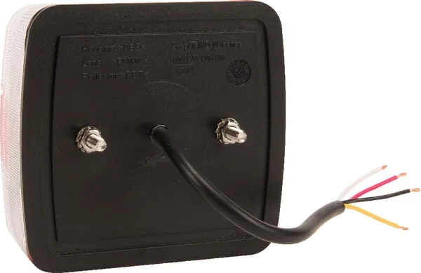 Gopart - LA99190GP - LED-Ruecklicht, 1W, Quadratisch, 12V, 106x35x98mm, 18 LED