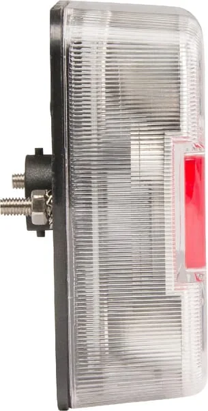 Gopart - LA99200GP - LED-Ruecklicht, 1W, Quadratisch, 12V, 106x100x98mm, 5-Polig, 18 LED
