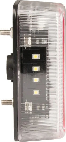Gopart - LA99200GP - LED-Ruecklicht, 1W, Quadratisch, 12V, 106x100x98mm, 5-Polig, 18 LED
