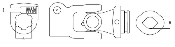Gopart - PTO9L24JCO1386GP - Gelenk L24