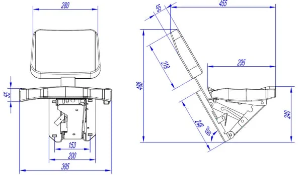 Gopart - TS80000GP - Beifahrersitz