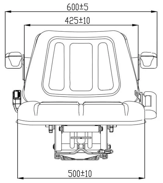 Gopart - TS90246GP - Armlehnen-Set