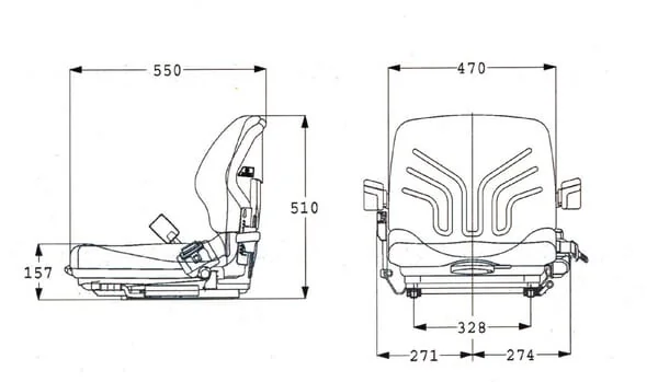 Grammer - G141999 - MSG 20 Sitze