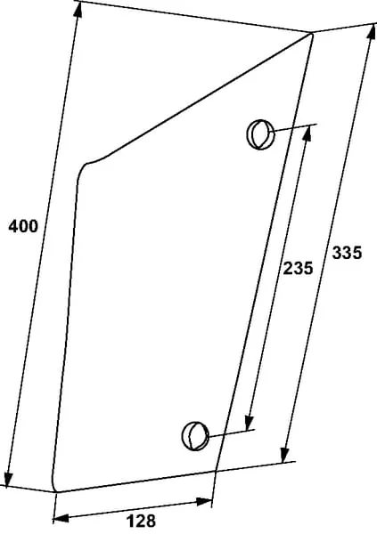 Gregoire Besson - 173473 - Gebogener Schar H5 Stangen+VI1203
