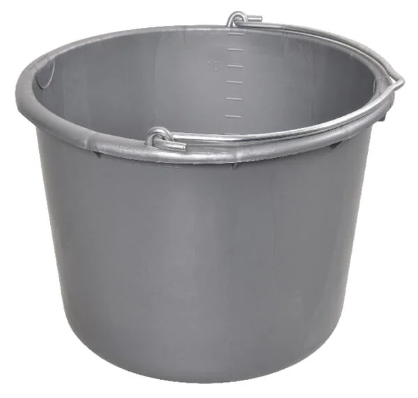 Gripline - VV250528 - Eimer, Grau 12l