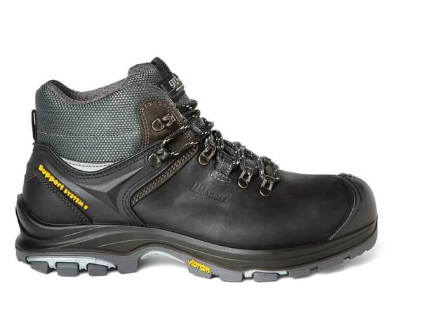 Grisport - 3350640 - Sicherheitsschuhe Schwarz/Grau Klasse S3 Groesse 6,5 Yucon Grisport