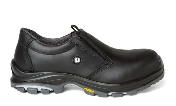 Grisport - 3350840GRI - Sicherheitsschuhe Schwarz Klasse S3 Groesse 6,5 Slip-On Trace Grisport