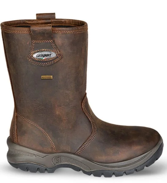 Grisport - 7029948 - Sicherheitsschuhe Braun Klasse S3 Groesse 13 Rigger