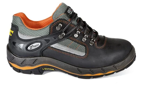 Grisport - 7160542 - Sicherheitsschuhe Schwarz / Orange Klasse S3 Groesse 8