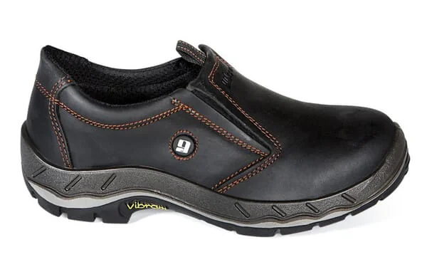 Grisport - 7160940 - Sicherheitsschuhe Schwarz Klasse S1P Groesse 6,5 Slip On