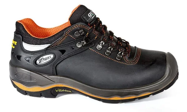 Grisport - 7200140MF - Sicherheitsschuhe Schwarz / Orange Klasse S3 Groesse 6,5
