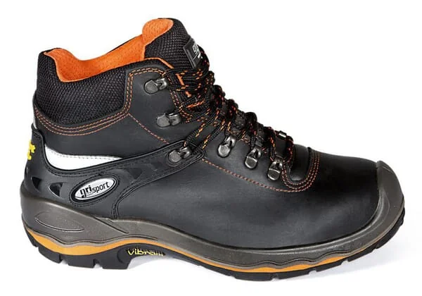 Grisport - 7200341 - Sicherheitsschuhe Schwarz/Orange Klasse S3 Größe 7 Grisport