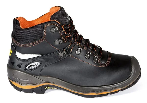 Grisport - 7200343 - Sicherheitsschuhe Schwarz/Orange Klasse S3 Größe 9 Grisport