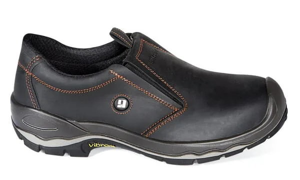 Grisport - 7200945 - Sicherheitsschuhe Schwarz Klasse S1P Größe 10,5 Slip On Grisport