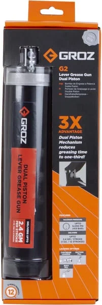Groz - 42641GROZ - Fettpresse G2, Hohes Volumen