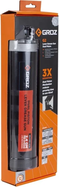 Groz - 42641GROZ - Fettpresse G2, Hohes Volumen