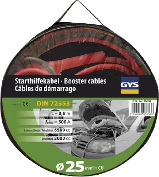Gys - 056336GYS - Starthilfekabelsatz 25mm² 3,5m