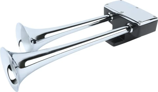 Hadley - H00961EA - Doppelfanfaren-Set ECE 12V Magnetventil Zn/Cr