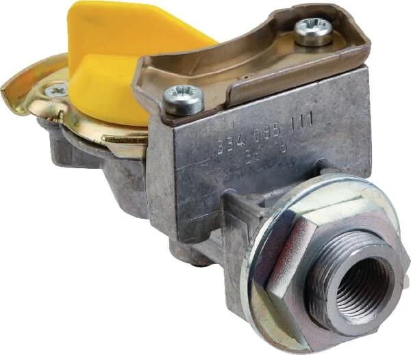 Haldex - 334085211 - Kupplungskopf Mit Integriertem Filter Protect-O M16x1,5 Gelb