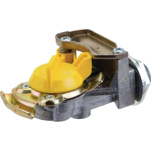 Haldex - 334085211 - Kupplungskopf Mit Integriertem Filter Protect-O M16x1,5 Gelb