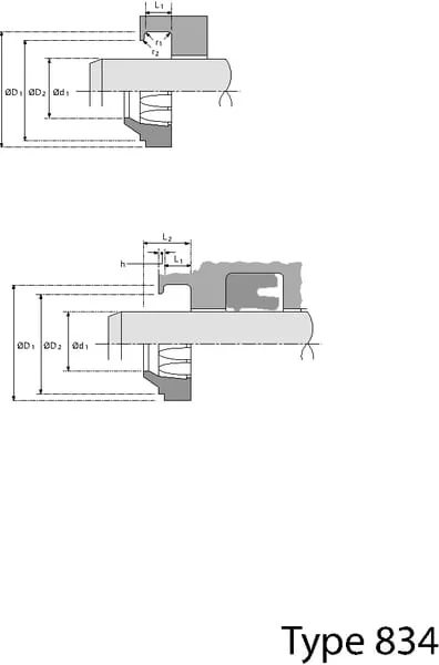 Hallite - ASU8593457T - Abstreifstange ASU 85x93x4/5/7mm T