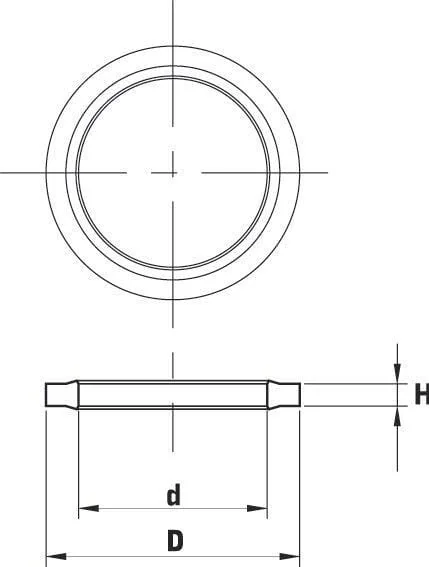 Hallite - OVP2308 - Dichtring SAE 3/4