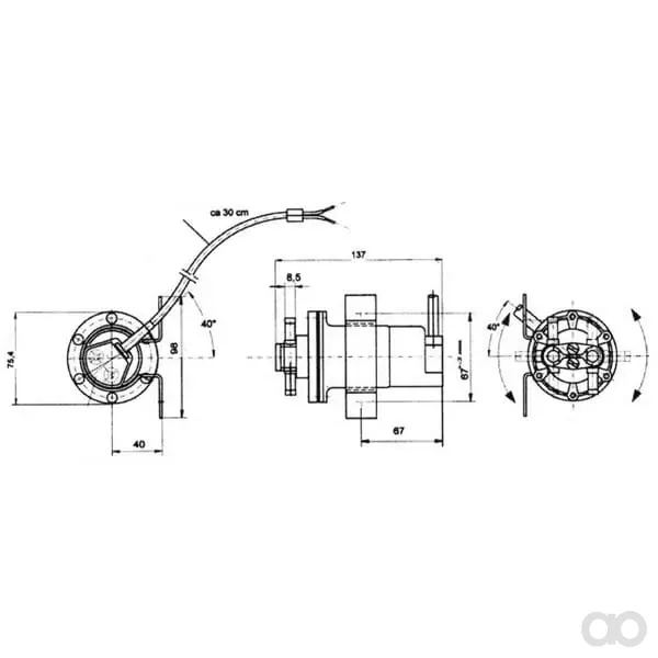 HARDI Automotive - 18824V - Elektrische Kraftstoffpumpe 24