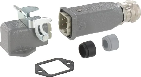 Harting - HANKIT4AWM - Anschluss-Set Bulkhead 4P