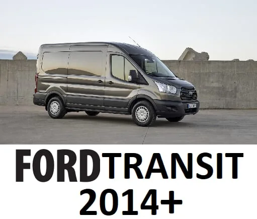HDD - SC50215 - Sitzbezug Doppelsitz Kleinbus Schwarz Getrennte Kopfstütze 5-teilig Geeignet für Ford Transit 2014