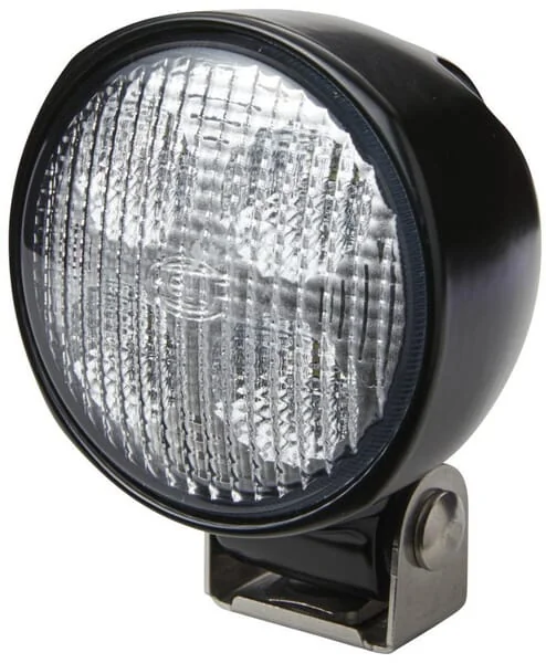 Hella - 1G0996276481 - Arbeitsscheinwerfer LED, 800LM, Rund, 12/24V, Transparent, Aufschraubbar, Diameter 83mm Deutsch-Stecker, 4 LEDs