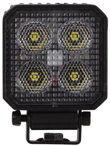 Hella - 1GA357110002 - Arbeitsscheinwerfer, Quadratisch, 4 LEDs, 1700LM 12/24V, Valuefit
