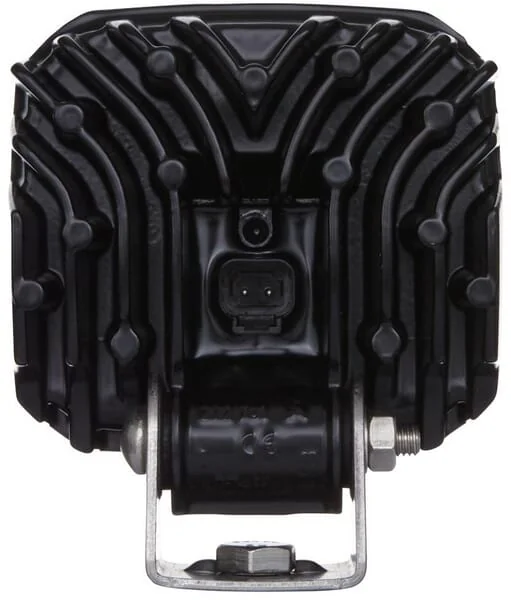 Hella - 1GA995506031 - Arbeitsscheinwerfer LED, 2000LM, Quadratisch, 12/24V, Transparent, 100x85mm Deutsch-Stecker, 9 LEDs