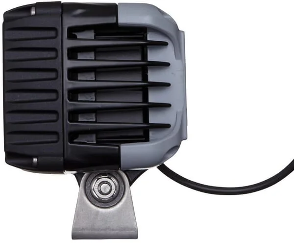 Hella - 1GA996192011 - Arbeitsscheinwerfer LED, 43W, 3000LM, Quadratisch, 12/24V, Transparent, Schraubbefestigung, 114.5x109.9x144.8mm, 16 LEDs