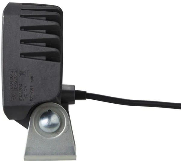 Hella - 1GA996284002 - Arbeitsscheinwerfer LED, 1000LM, Quadratisch, 12/24V, Weiss, 122x53x95mm, Klemme, Flood, 4 LEDs