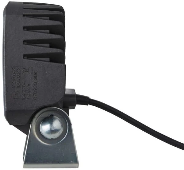 Hella - 1GA996284091 - Arbeitsscheinwerfer LED, 1200LM, Quadratisch, 12/24V, 122x53x95mm, Weiss, Klemme Deutsch-Stecker, 4 LEDs