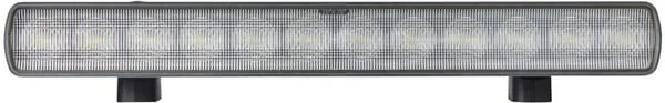 Hella - 1GJ958040501 - Arbeitsscheinwerfer LED, 25W, 2200LM, Rechteckig, 12/24V, Weiss, 74x56mm, Flood, 12 LEDs