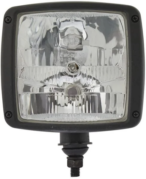 Hella - 1SA996120801 - Halogenscheinwerfer, Rechteckig, 12V, Transparent/Gelb, Aufschraubbar