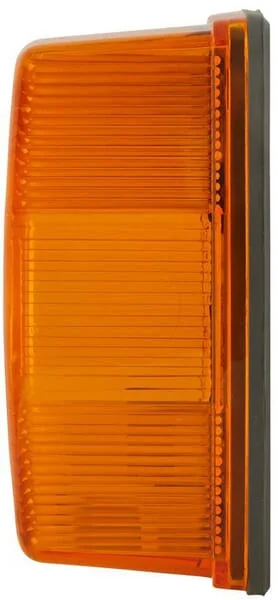 Hella - 2BA002324001 - Kontrollleuchte 21W, Rechteckig, 12/24V, Gelb, Aufschraubbar, 114x50x70mm