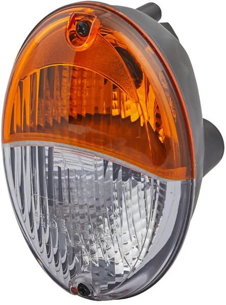 Hella - 2BE343130081 - Richtungs- Und Standlicht Oval, 12V, Gelb/Transparent, 140.4x