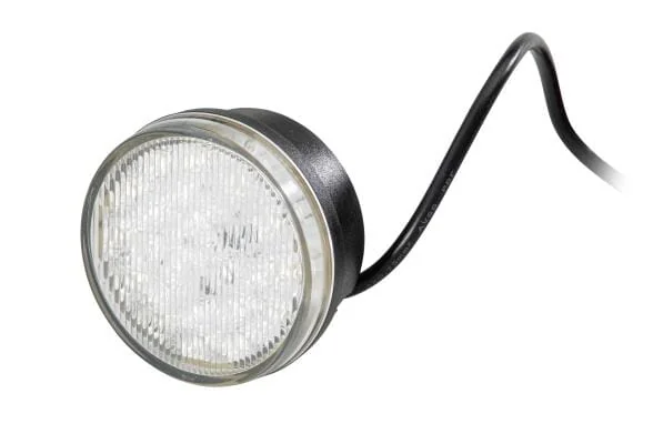 Hella - 2BE980691001 - Richtungs- Und Standlicht LED, Vorne, Rund, 12V, Gelb/Weiss, Aufschraubbar, Diameter 83mm, 25 LEDs