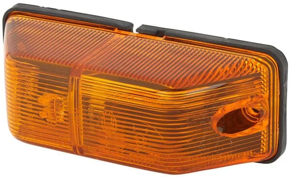 Hella - 2BM006692021 - Kontrollleuchte 21W, Rechteckig, 12/24V, Gelb, Aufschraubbar, 140x – Rechts