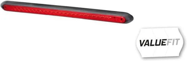 Hella - 2DA357015001 - Bremsleuchte LED, Rechteckig, 12V, Rot, Aufschraubbar, Hella Valuefit – Hinten