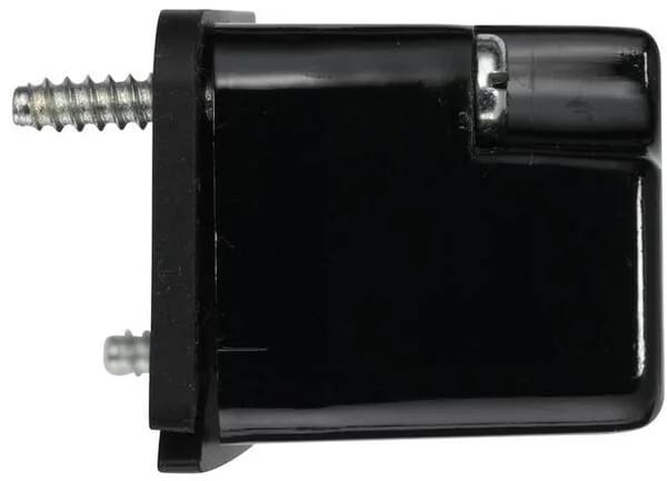 Hella - 2KA003168021 - Nummernschildleuchte 5W, Rechteckig, 12/24V, Weiß, Aufschraubbar, 83x33mm, Schaltplatte, Hella