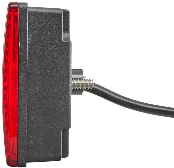 Hella - 2NE357029041 - Nebelleuchte LED, Quadratisch, 12V, Rot, Aufschraubbar, 80x33.7x80mm, Hella Valuefit